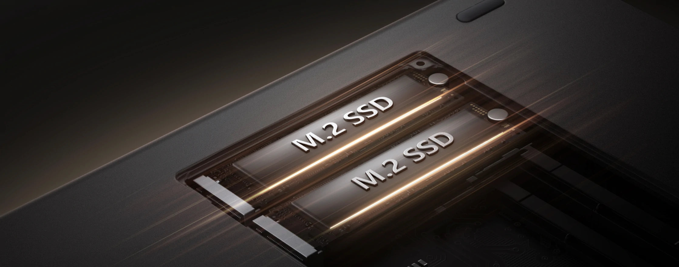 DUAL M.2 NVMe SSDs