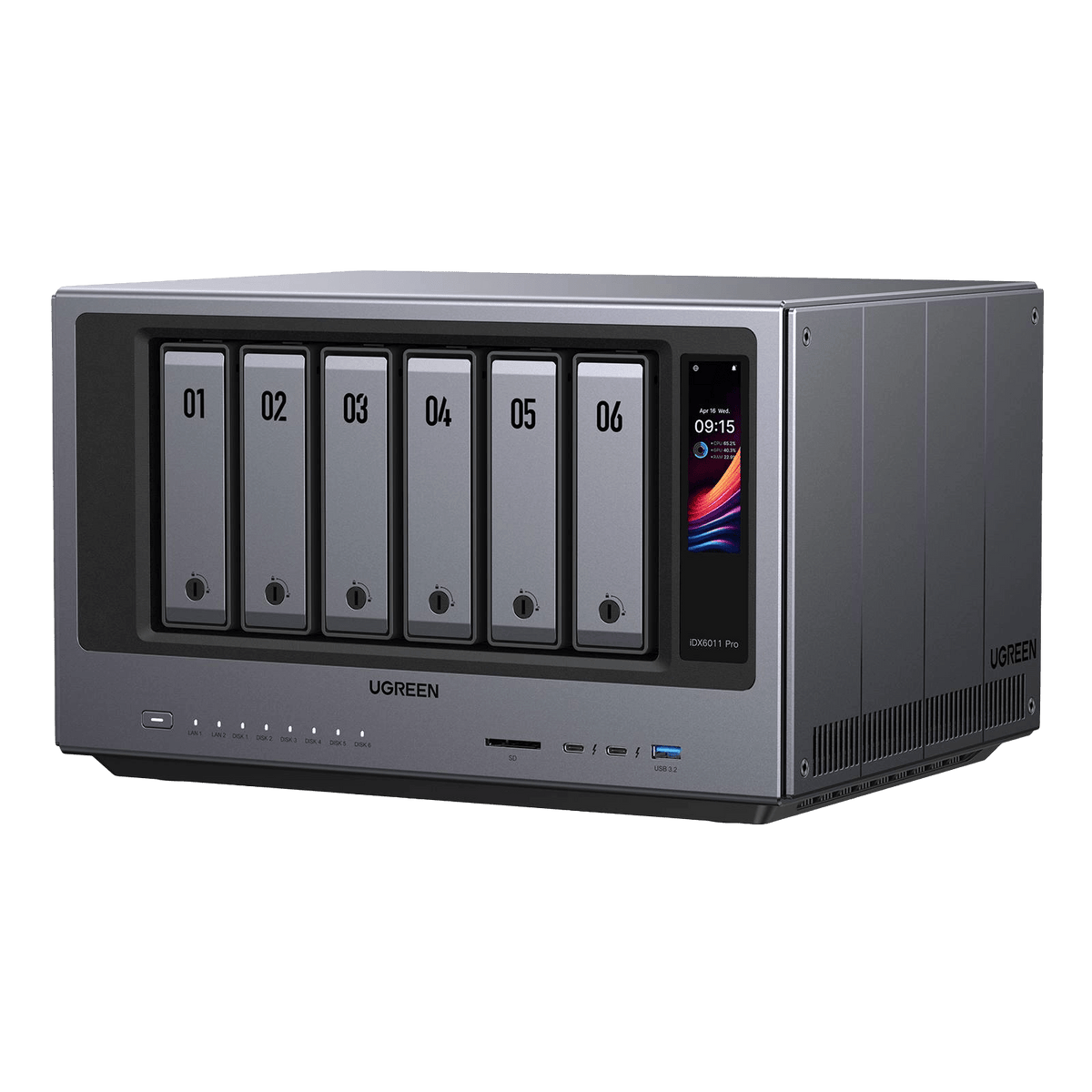 UGREEN iDX6011 Pro 6-Bay AI NAS